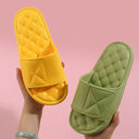 Summer Slippers Plaid Design Bathroom For Women Shoes