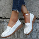 Women Flats Shoes Weave Design Soft Spring Summer