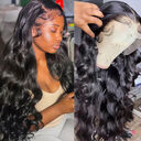 Former Lace Wig Woman With Long Black Curly