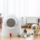 Full Closed Semi Smart Cat Toilet Super Large