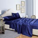 Bedding Solid Color Bed Sheet Fitted Four-piece Set