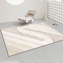 Minimalist Line Thickened Art Carpet Nordic Fluffy Soft