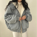Loose And Thickened Cotton Coat On Both Sides