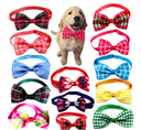 Plaid Pet Tie Cat Dog Scarf Accessories