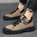 Sneakers Men Sports Shoes Elastic Band Flats