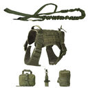 Outdoor Dog Vest Five Piece Suit Tactical Clothing