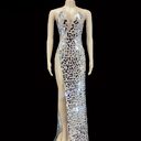 Shining Mirrors Sexy Sleeveless Backless Party Dress