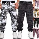 Camouflage Pants Men Hip Hop Casual Loose Trousers