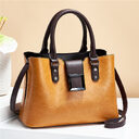 Women Shoulder Bag Big Buckle Handbags Work Daily