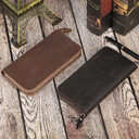 Joyir Genuine Leather Long Wallets for Men RFID