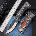 Folding Knife Outdoor Wilderness Survival Pocket
