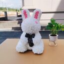 45cm Roses Bunny Valentines Day Eternal Flower Rabbit