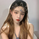Water Drop Gem Hair Jewelry Photography Mask