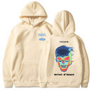 Skeleton Thermal Imaging Graphic Print Hoodie Men Women