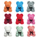 Creative Immortal Flowers Embrace Bears