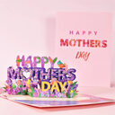 3D PopUp Flower Bouquet Cards Gifts Anniversary Mom