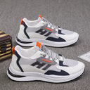 New Sneakers Men's Flying Weaving Mesh Surface Breathable