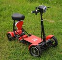 Cyungbok Folding Mini Four-wheel Adult Electric Bicycle Transport