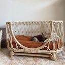 Pet Bed Handmade Rattan Woven Sofa For Dogs