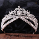 Wedding Crown Headdress Bridal Rhinestone Style Accessories