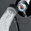 Five-color Wind Turbine Shower Head 56 Speed Water