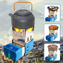 Fire Generator Electric Stove Folding Broiler Wood Camping