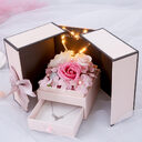 Mothers Day Gift Double Door Rose Box Jewelry