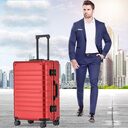 All Aluminum Magnesium Alloy Trolley Case Universal Wheel
