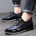 Letter Print Sneakers Men No Tie Outdoor Running