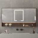 Smart Cabinet With Led Lights Anti-fog Hanging Wall