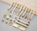 Gold Handle Closet Door Drawer Cabinet Shoe Single