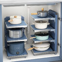 Kitchen Pot Rack Multi-layer Shelving Under The Sink