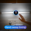 Smart Cabinet Light Clock Timing Sensor Removable LED