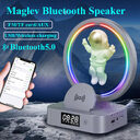Magnetic Levitation Bluetooth-compatible Speaker Astronaut Home RGB Mini