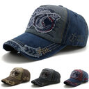 Shark Denim Cap Hip Hop Outdoor Snapback Baseball