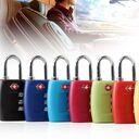 Tourism Luggage Zipper Lock Plastic TSA Code