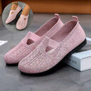 Women Flats Shoes Breathable Mesh Summer Light Loafers