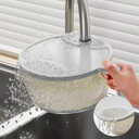 Multifunctional Drainage Basin For Domestic Kitchen Rice Fruit
