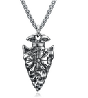 Asgard Crafted Handcrafted Stainless Steel Nordic Spear Head