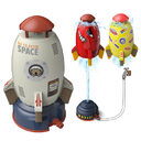 Rocket Launcher Toys Outdoor Water Pressure Lift Sprinkler