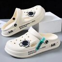 Astronaut Decor Slippers Summer Indoor Home Shoes Outdoor