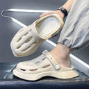 Fashion Clogs Shoes Summer Ankle-wrap Slippers Garden Beach