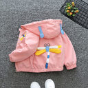 Kids' Fashion Hooded Zip Jacket
