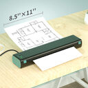 A4 Portable Printers Wireless For Travel Bluetooth-compatible Thermal