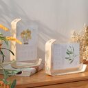 Acrylic Wooden Photo Frame Herbarium Display Calendar DIY