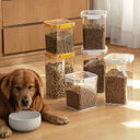 Pet Cat Food Dog Sealed Storage Bucket