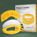 Stainless Steel Pizza Cutter With Protective Cover Kitchen