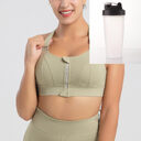 Front Zipper Seamless Bra Push Up Bras