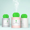Air Humidifier Soft LED Light Cactus Ultrasonic Aroma