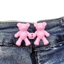Cute Bear Pin Waist Clip Metal Snap Fastener